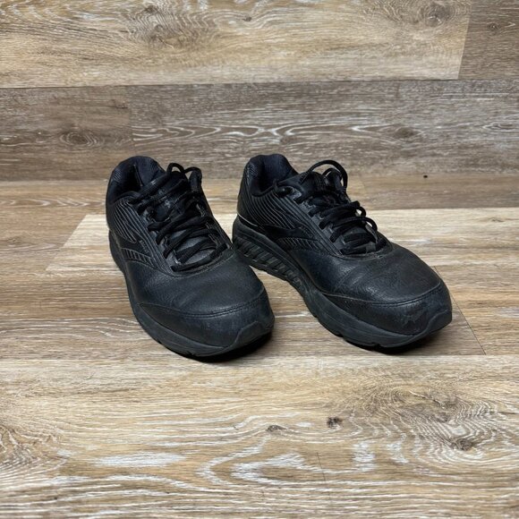 Brooks Addiction 2 Black Leather Walking Sneaker Men\'s Size 9.5 main image 6